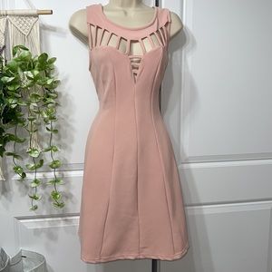 🌻☀️Mini Formal/Casual Pink Dress🎉🌻